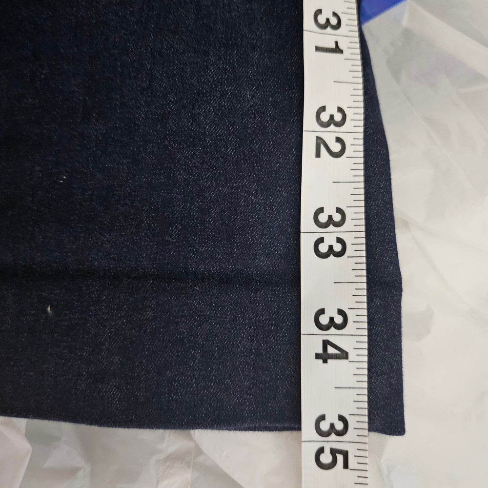 CHICOS Denim The Platinum Trouser Wide Leg Jeans sz 1 short - Picture 6 of 8